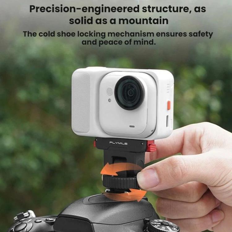 Base de extensión de liberación rápida para gimbal magnético Flymile de Insta360 Go Ultra, GU017