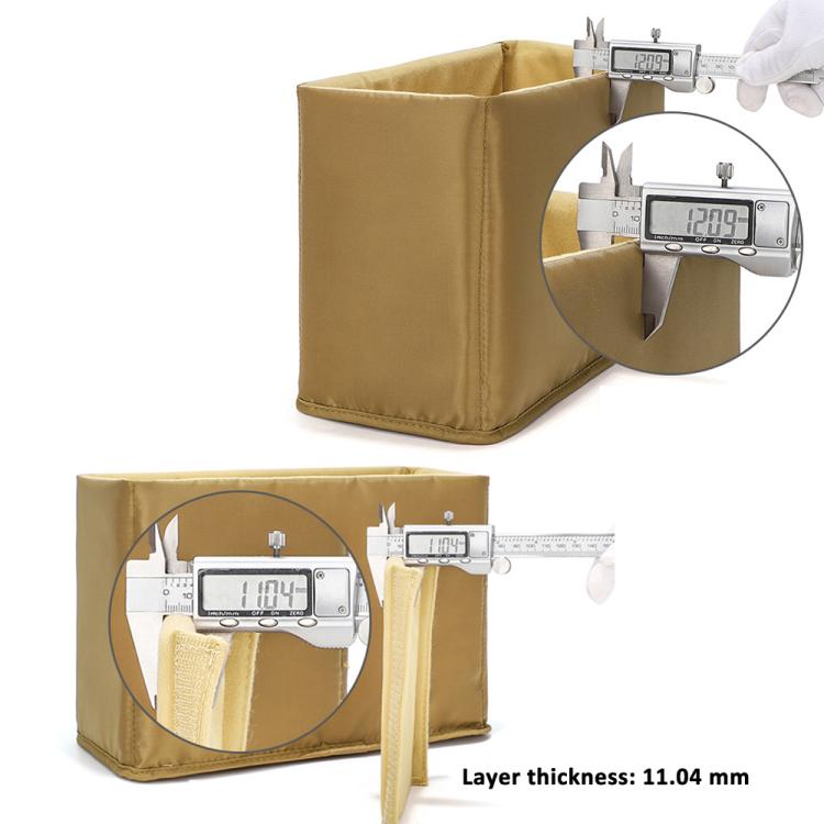 Funda protectora con separadores móviles para cámaras DSLR/sin espejo, compatible con mochilas y bolsos bandolera.