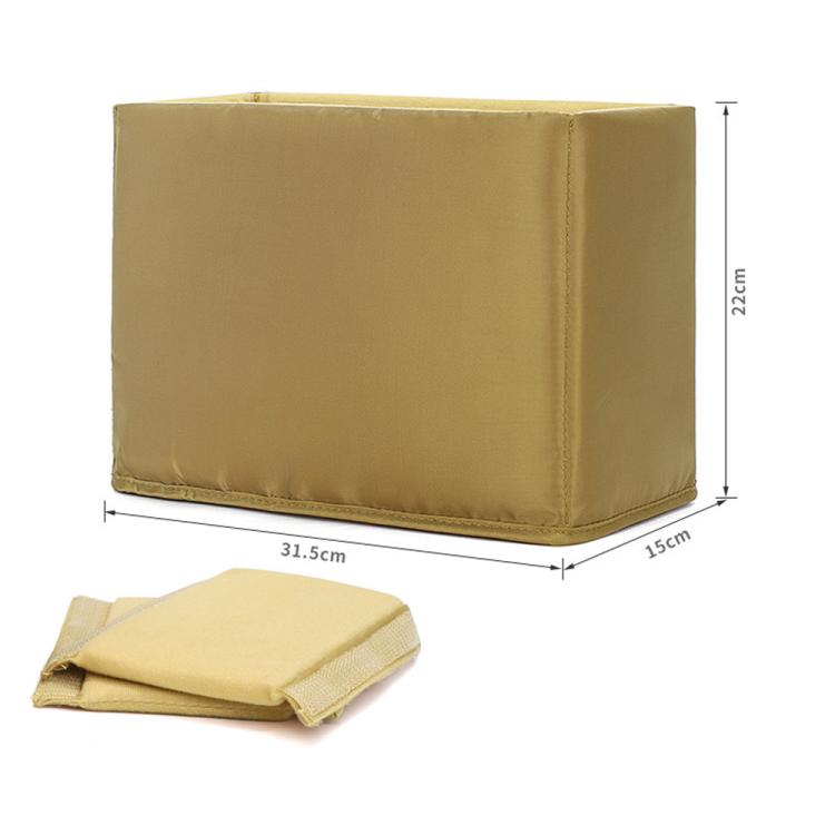 Funda protectora con separadores móviles para cámaras DSLR/sin espejo, compatible con mochilas y bolsos bandolera.