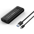 Carcasa externa portátil para SSD M.2 de 10 Gbps Blueendless con puerto USB-C de 3,2 pulgadas, NVMe Protocol With USB Cable Black Gray, NVMe Protocol With USB/Type-C 2 In 1 Cable Black Gray, NVMe Protocol With USB Cable Silver Orange                   ...