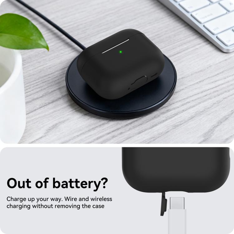 Funda de silicona AhaStyle PT197 de cobertura total para auriculares con cordón., For AirPods Pro 3