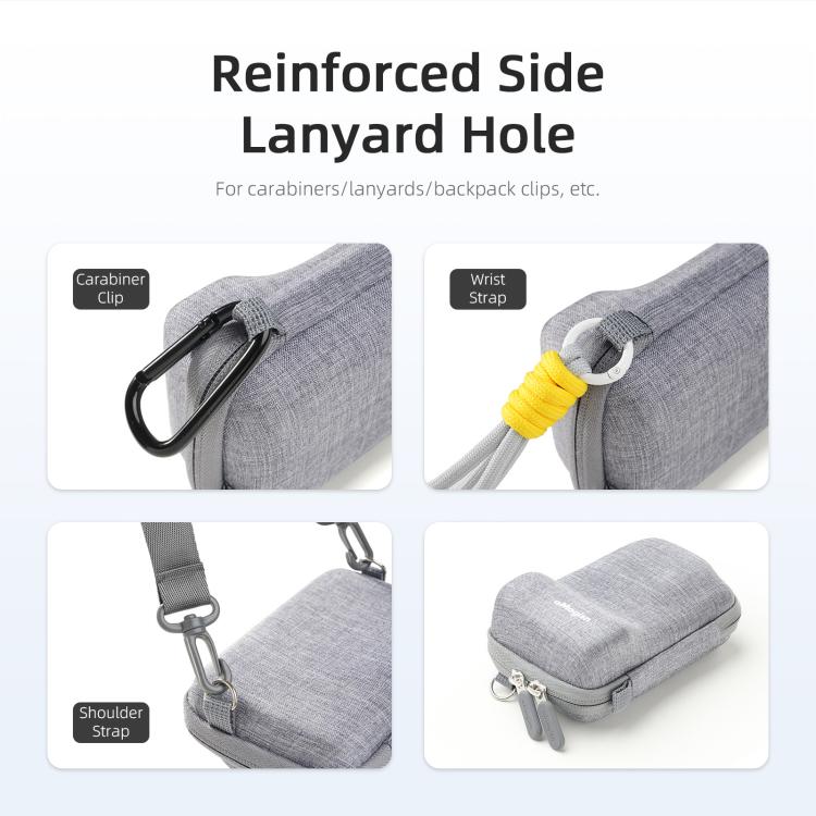 Funda universal aMagisn para cámara de acción, kit de empuñadura para fotografía callejera con correa para el hombro.