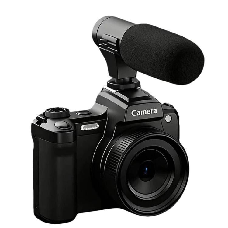 Videocámara digital retro HD portátil con cámara micro DSLR, DC101 + Microphone, DC101 + Fill Light, DC101 + Microphone + Fill Light