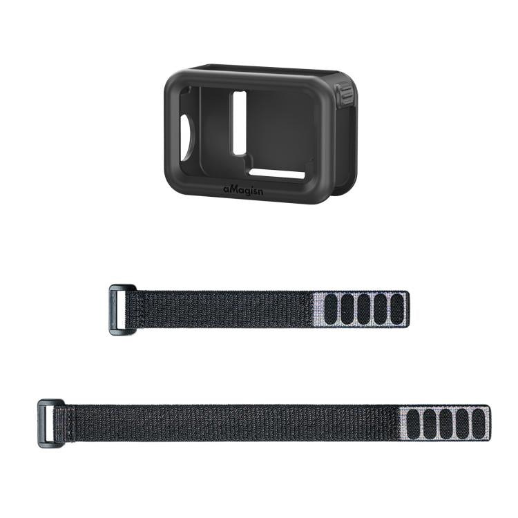 Funda de silicona aMagisn con correa de muñeca multifuncional para la base de conexión DJI Osmo Nano Vision Dock.