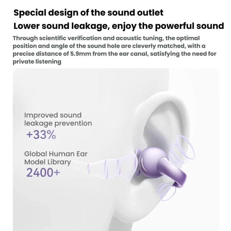 Auriculares inalámbricos deportivos de conducción aérea con Bluetooth y clip para la oreja ANKER SoundCore C50i