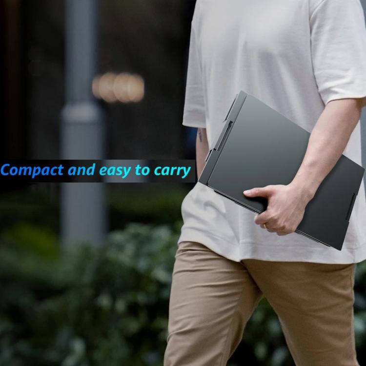 Pantalla de extensión para portátil con conexión de un solo cable y triple pantalla, resolución 1080p., 14 inch, 15.6 inch