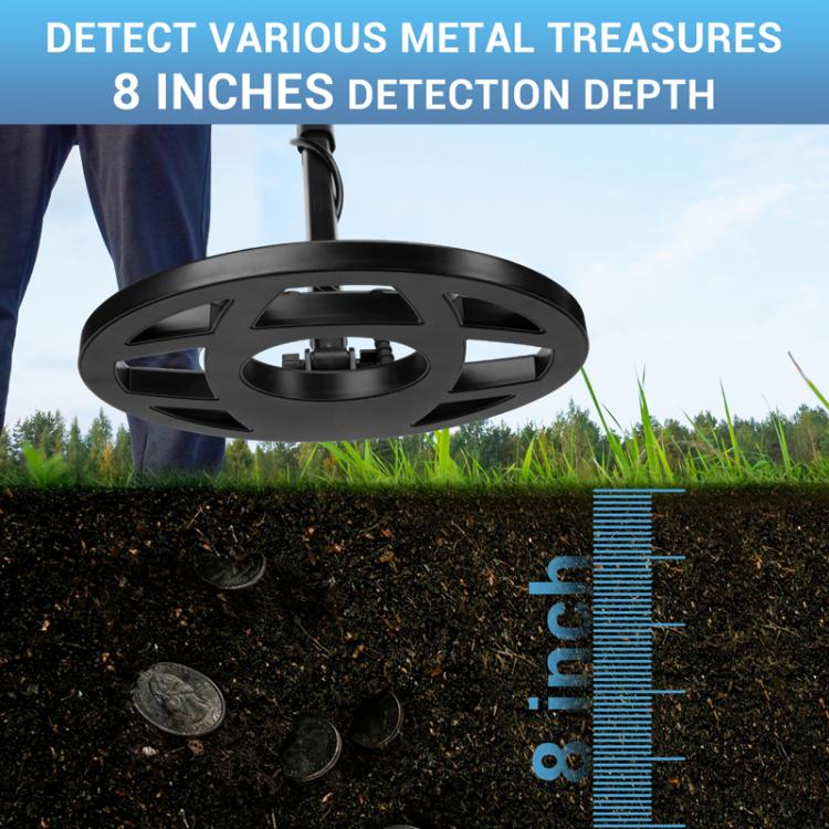 Detector de metales Goint MD6012 para exteriores, resistente al agua, dispositivo de búsqueda de tesoros de alta precisión., MD6012