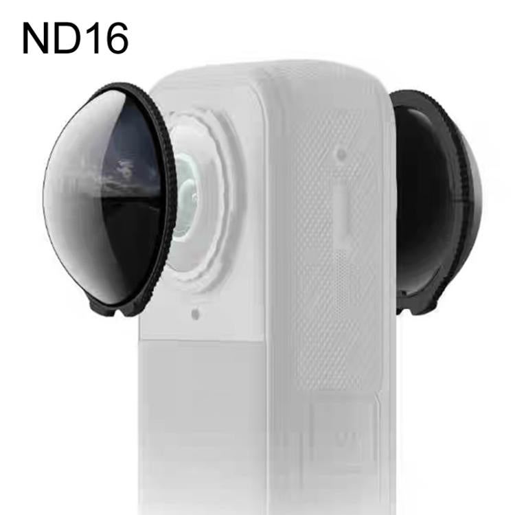 Filtros panorámicos de densidad neutra para cámara de acción Insta360 X5 (2 unidades/caja), filtros protectores de cristal., ND16, ND32, ND64