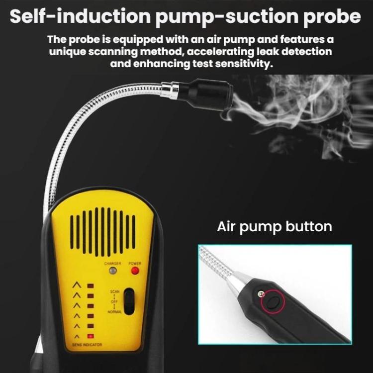 Detector de fugas de gas refrigerante para aire acondicionado SMART SENSOR, SMART SENSOR AR5750A