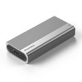 Carcasa portátil para disco duro Blueendless M280U4C USB4 con interruptor y ventilador, carcasa para unidad de estado sólido M.2 NVMe, carcasa externa para SSD., M280U4C
