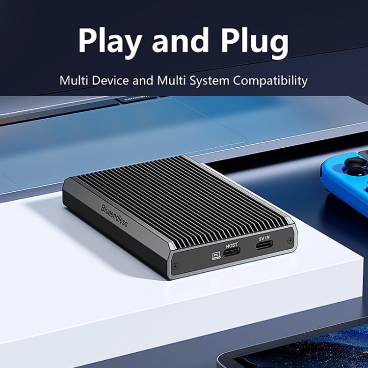 Carcasa para discos M.2 NVMe/SATA RAID de doble protocolo, carcasa portátil para SSD con copia sin conexión a 20 Gbps, DB280A3