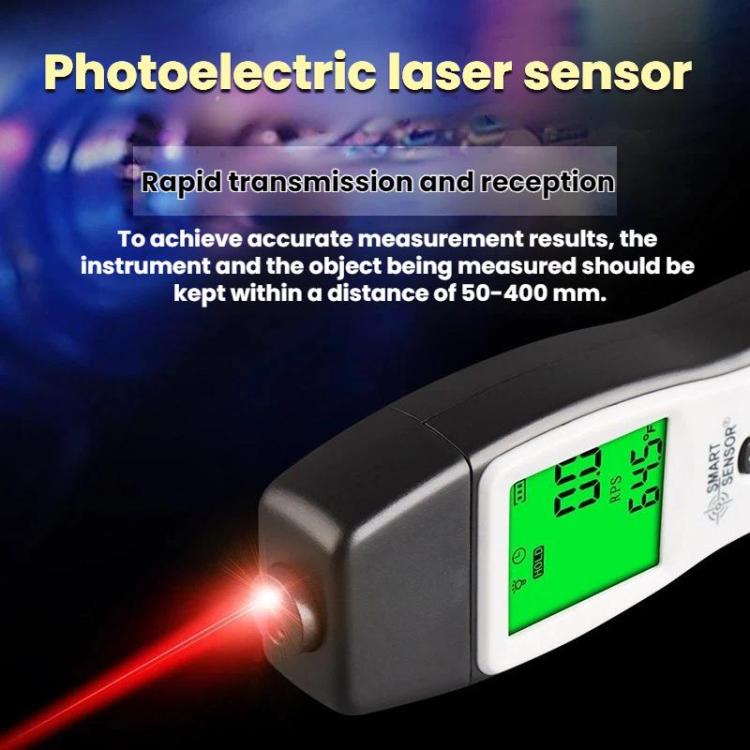 Dispositivo inteligente de medición de la velocidad de rotación de la rueda del ventilador, AS926