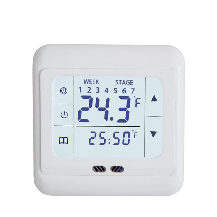 Termostato de suelo 16A Regulador de temperatura para calefacción por suelo radiante, No WiFi, WiFi Version
