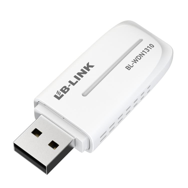 Adaptador de red inalámbrica de doble banda de 5 GHz para ordenadores de sobremesa/portátiles LB-LINK BL-WDN1310 de 1300 Mbps, sin necesidad de controladores, con receptor y transmisor USB. Tarjeta de red externa., BL-WDN1310