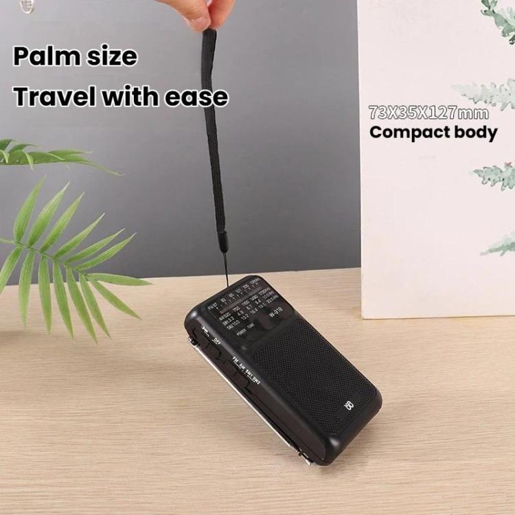 Radio W-918 Pointer de doble potencia FM/AM/SW de banda completa