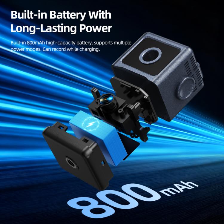 Mini cámara inalámbrica con batería y alarma inteligente con detección de movimiento., W03