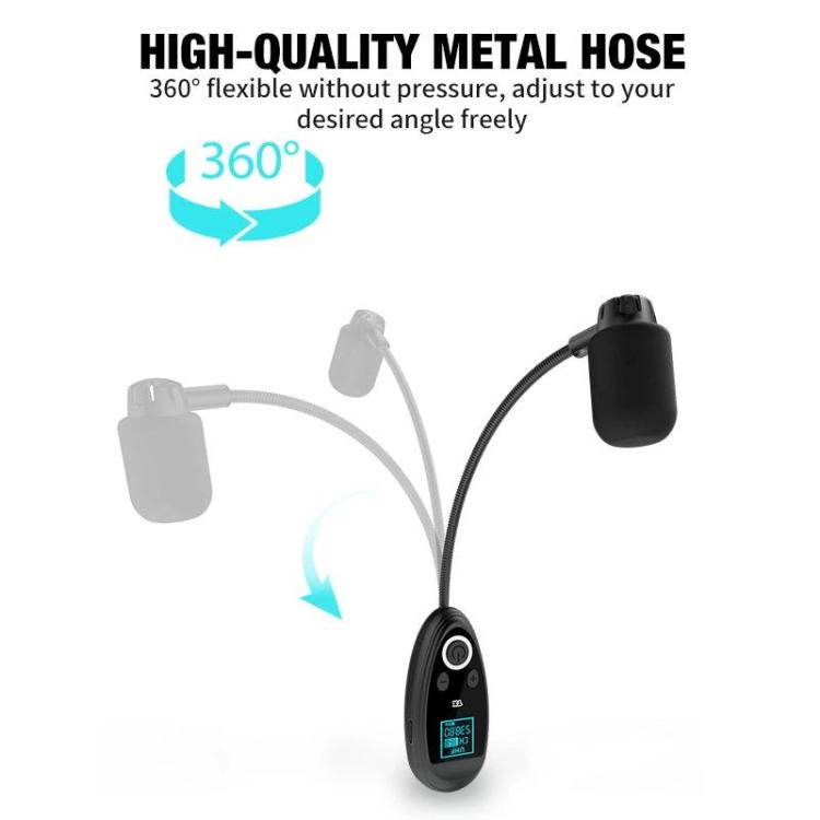 Auriculares con micrófono inalámbrico K-06 2.4G montados en la cabeza y con amplificador., 1 in 1, 1 in 2