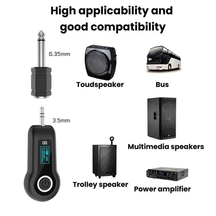 Auriculares con micrófono inalámbrico K-06 2.4G montados en la cabeza y con amplificador., 1 in 1, 1 in 2