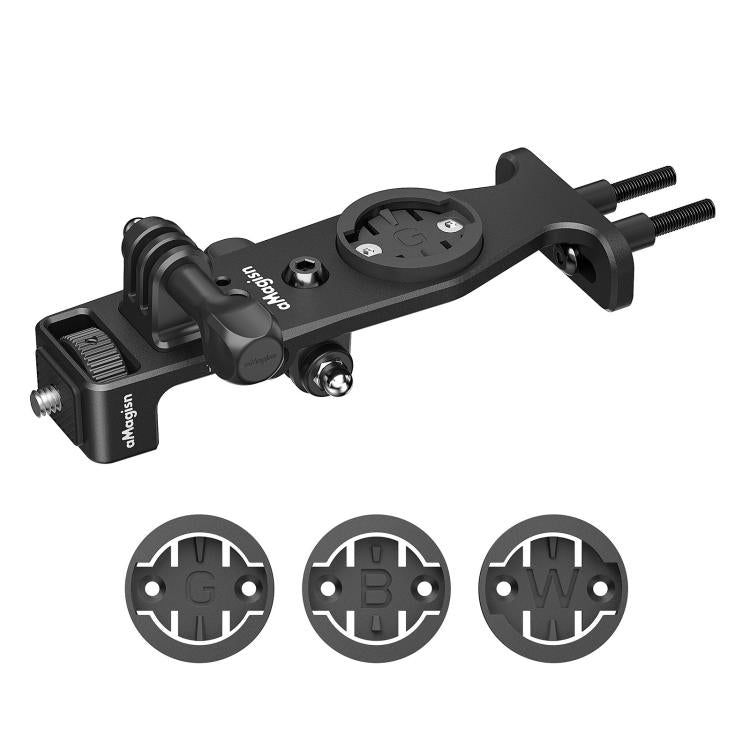 Soporte para velocímetro de cámara de acción para ciclismo, aMagisn BR01 Independent Handlebars, aMagisn BR02 Integrated Handlebars