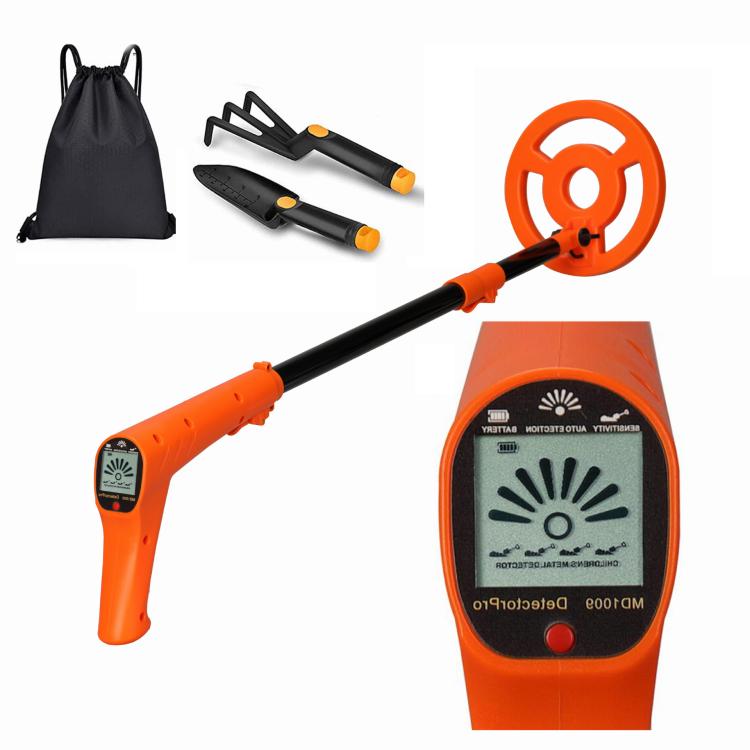 Juguete detector de metales para niños, ideal para entretenimiento al aire libre.