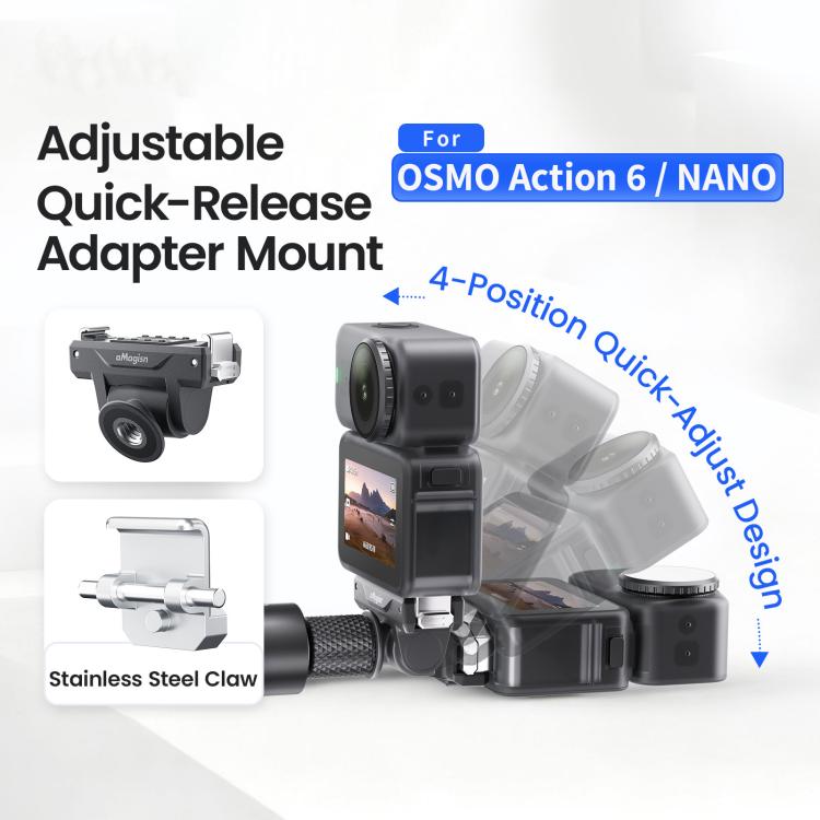 Adaptador magnético de liberación rápida bidireccional ajustable aMagisn TN14, TN14