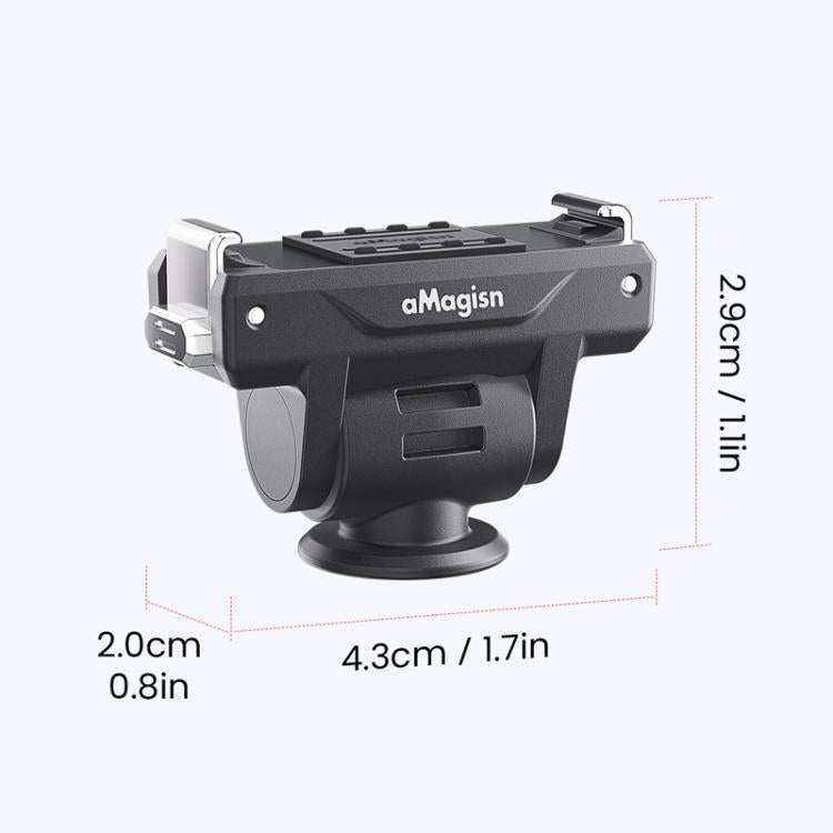 Adaptador magnético de liberación rápida bidireccional ajustable aMagisn TN14, TN14