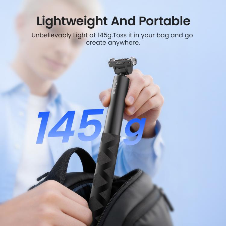 Estabilizador de palo selfie de liberación rápida de 120 cm, para DJI Osmo 360 / Action 5 Pro / Action 4 / Action 3, PD16