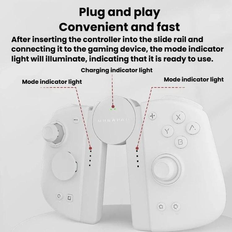 Empuñadura de carga para mandos izquierdo y derecho MOBAPAD SA1 para M6-HD / Switch