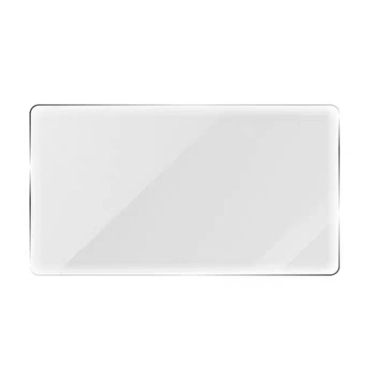 Protector de pantalla de vidrio templado HD transparente antiarañazos para la consola de juegos AYN Thor, Upper Screen Protector, Lower Screen Protector