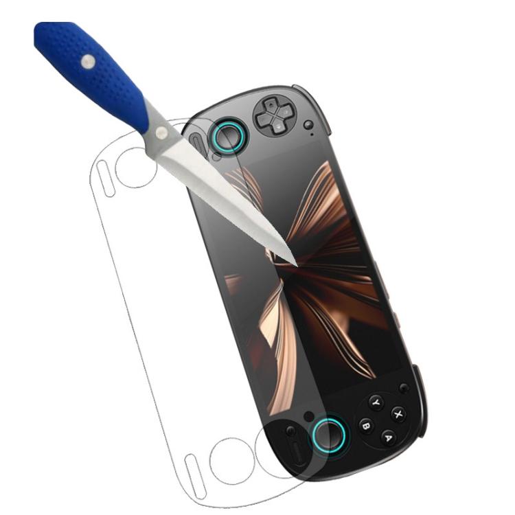 Protector de pantalla para consola Retroid Pocket 5, cristal templado de alta definición, resistente a arañazos, con dureza 9H.