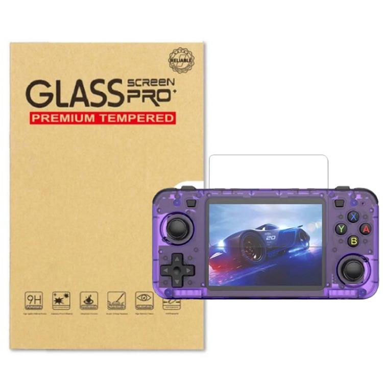 Protector de pantalla para consola BOYHOM R36H, cristal templado de dureza 9H, HD transparente, antiarañazos.