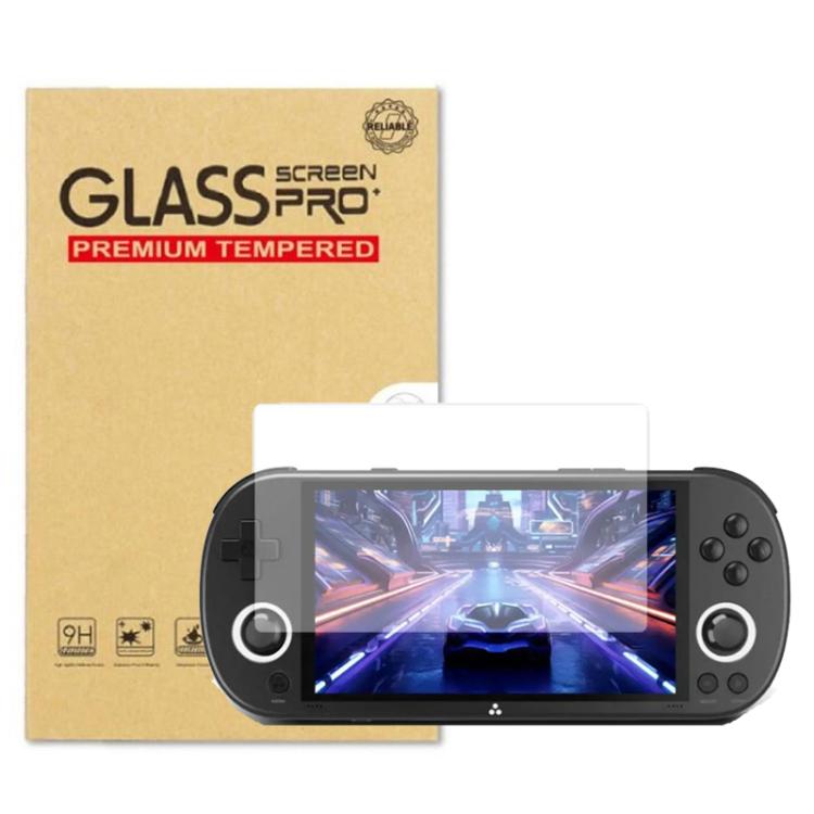 Protector de pantalla para consola Trimui Smart Pro / Pro S, cristal templado de alta definición, resistente a arañazos, dureza 9H.