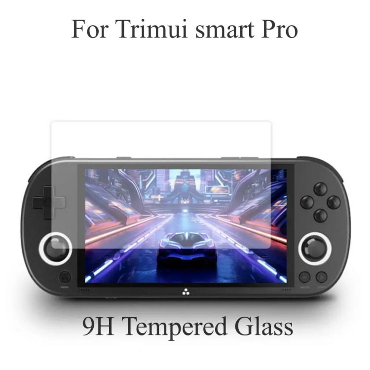 Protector de pantalla para consola Trimui Smart Pro / Pro S, cristal templado de alta definición, resistente a arañazos, dureza 9H.