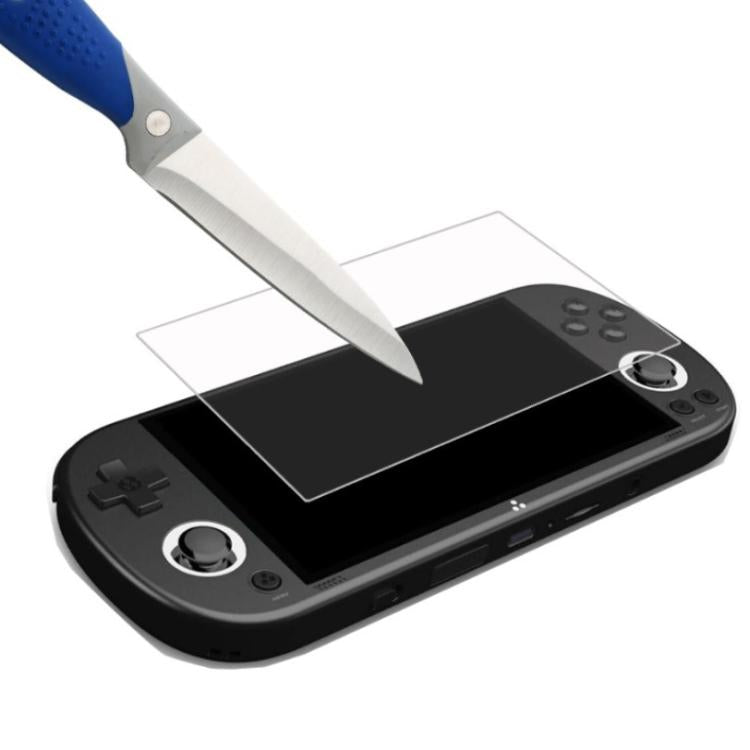Protector de pantalla para consola Trimui Smart Pro / Pro S, cristal templado de alta definición, resistente a arañazos, dureza 9H.