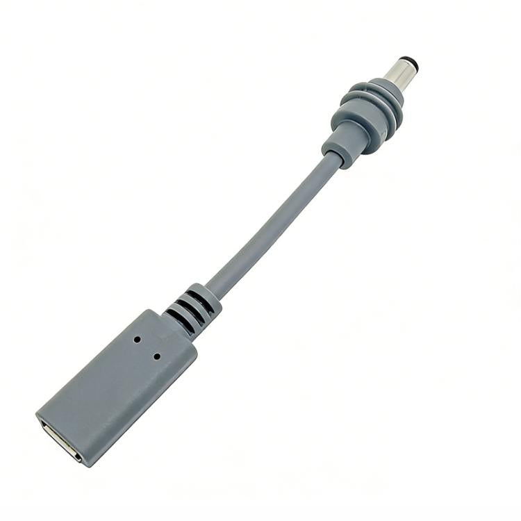 Cable de carga Starlink Mini 18AWG de 12 cm con conector USB-C hembra PD a DC de 5,5 x 2,1 mm. Admite entrada de 20 V, 5 A y 100 W., USB-C Female To DC 5.5 x 2.1mm