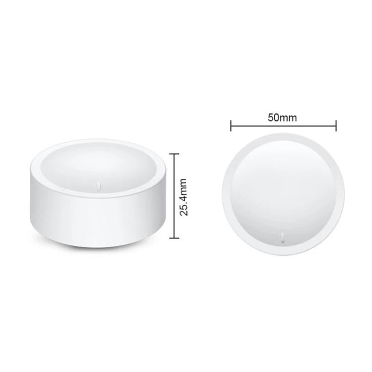 Botón giratorio Zigbee, interruptor magnético adhesivo para escenas, fácil instalación, atenuación de escenas, compatible con Home Assistant., ZG-101ZD