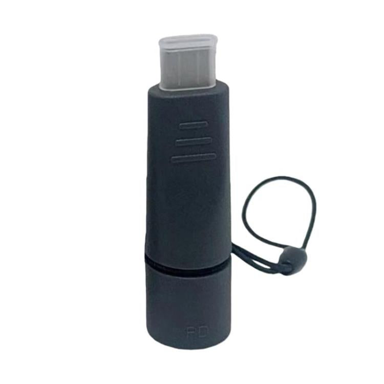 Adaptador USB-C a CC de 5,5 x 2,1 mm macho-hembra compatible con 20 V 5 A 100 W