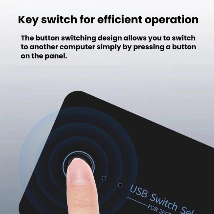 Conmutador para compartir ordenador KM-U204A, que incluye teclado, ratón, USB y concentrador de impresora., USB 3.0 2 Input 4 Output, USB 3.0 2 Input 1 Output, USB 2.0 2 Input 4 Output, USB 2.0 2 Input 1 Output
