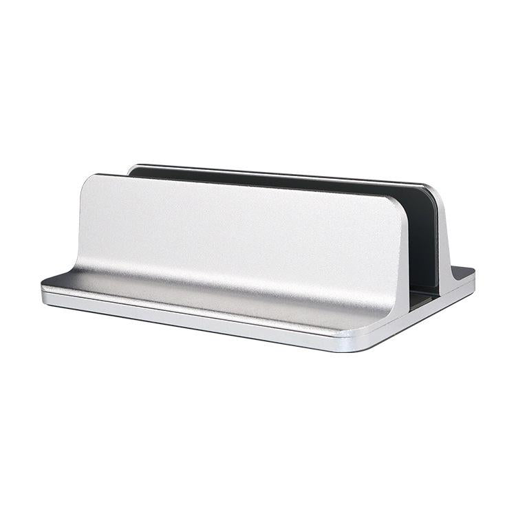 Soporte vertical ajustable para portátil de aleación de aluminio, organizador de escritorio que ahorra espacio