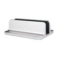 Soporte vertical ajustable para portátil de aleación de aluminio, organizador de escritorio que ahorra espacio