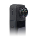 Kit de lentes de repuesto para Insta360 X5 con herramientas para un fácil cambio de lente y protección.