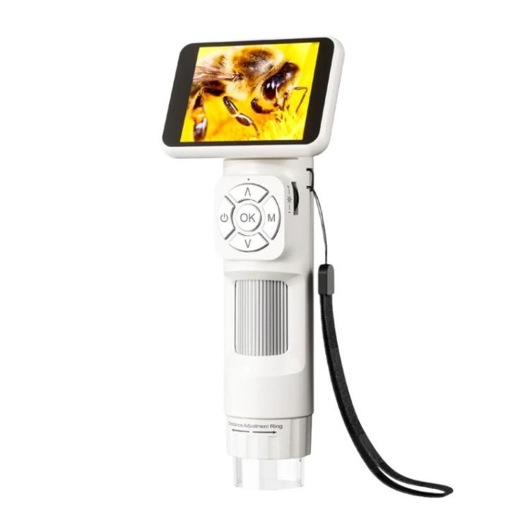 Microscopio digital portátil H113 para niños con luz LED.