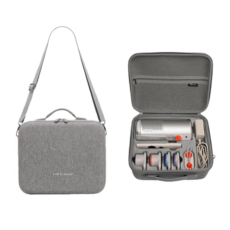 Funda rígida de transporte BKANO para proyector XGIMI Play 6/6e, bolsa de hombro portátil con asa.