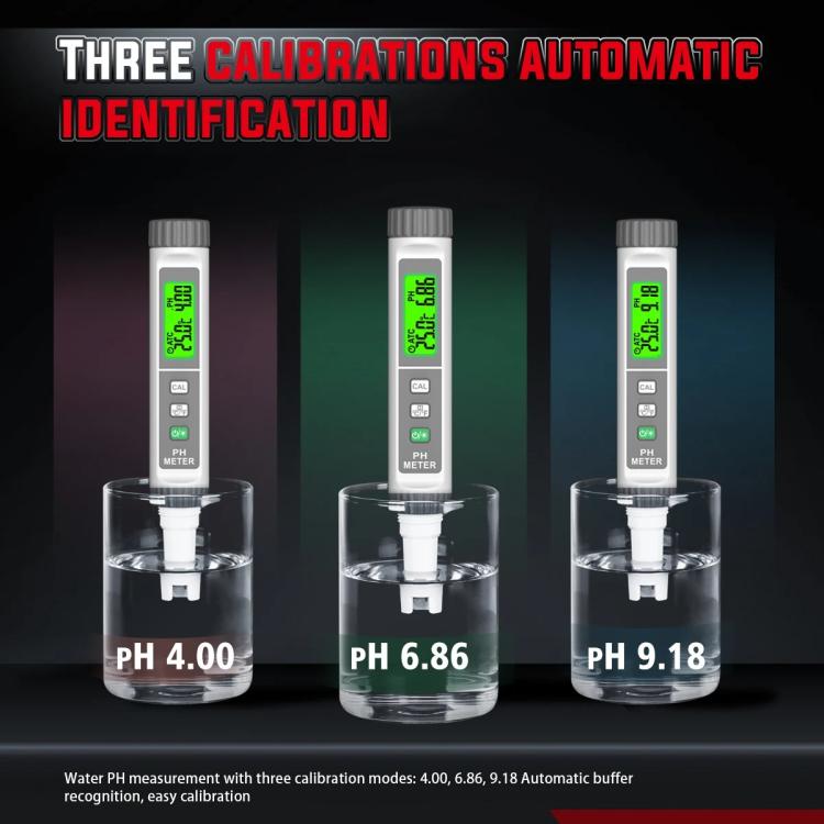 Analizador de pH de alta precisión y de calidad del agua, HABOTEST HT630A, HABOTEST HT630B