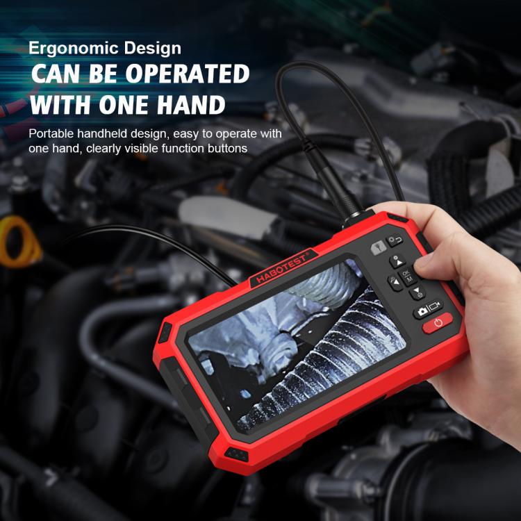 Instrumento de inspección de tuberías con cámara HD endoscópica industrial, HABOTEST HT669A, HABOTEST HT669A-PRO