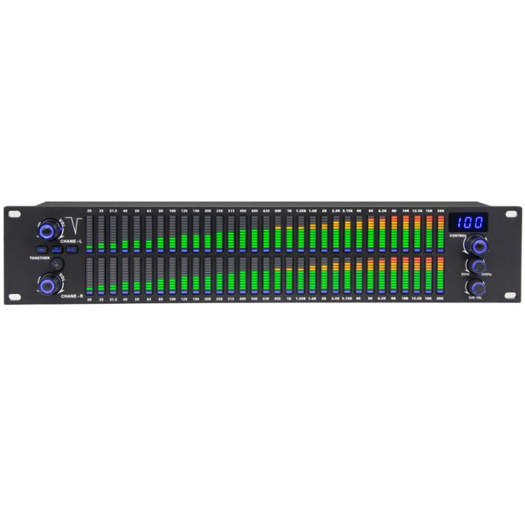 Ecualizador digital EQ-A32 para karaoke en casa con reducción de ruido y procesador de audio., EU Plug, US Plug, UK Plug, AU Plug