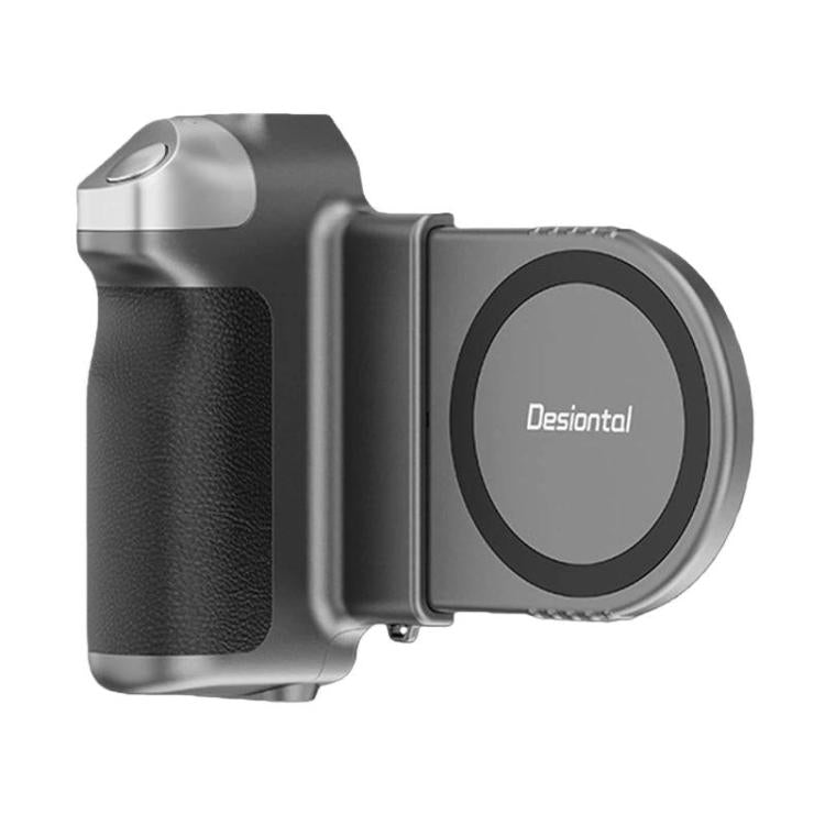 Empuñadura estabilizadora magnética retráctil Desiontal GP-06 para teléfonos móviles, ideal para transmisiones en vivo y selfies al aire libre., GP-06