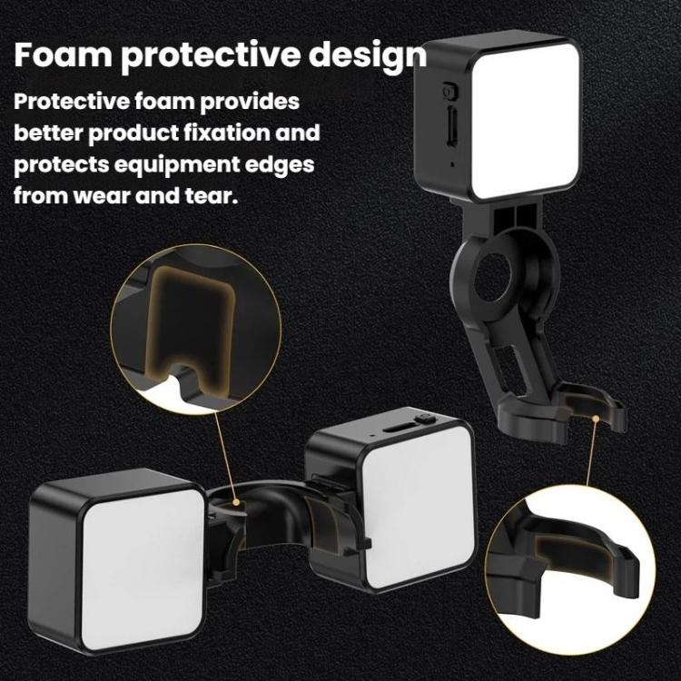 Luz de relleno magnética de liberación rápida Desiontal PM-06 para DJI Osmo Pocket 3, luz portátil para cámaras de acción., PM-06
