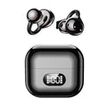 Auriculares con clip, pantalla digital y Bluetooth inteligentes X62 con traducción por IA en 150 idiomas.