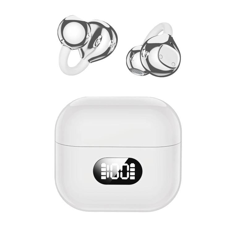 Auriculares con clip, pantalla digital y Bluetooth inteligentes X62 con traducción por IA en 150 idiomas.
